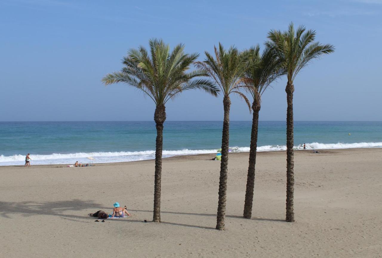 Ocean Apartament !! 1ª Linea Del Mar, Piscina, Parking, Wifi Mojacar Bagian luar foto