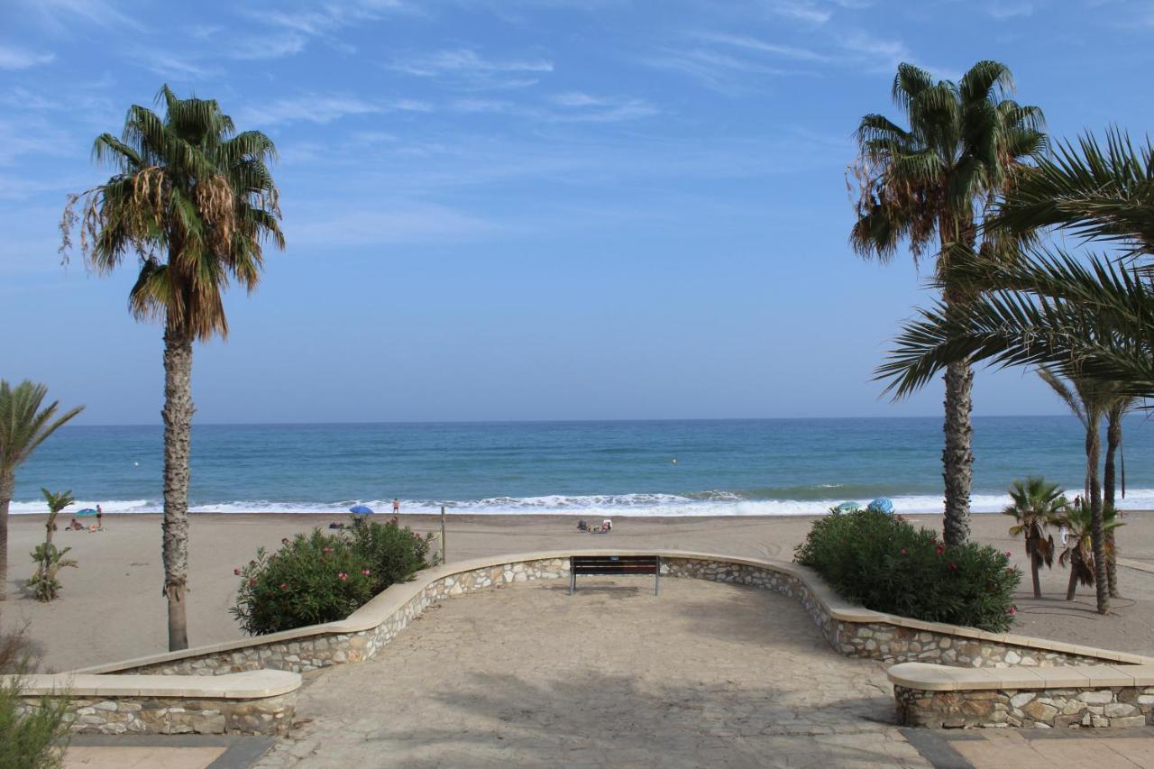 Ocean Apartament !! 1ª Linea Del Mar, Piscina, Parking, Wifi Mojacar Bagian luar foto