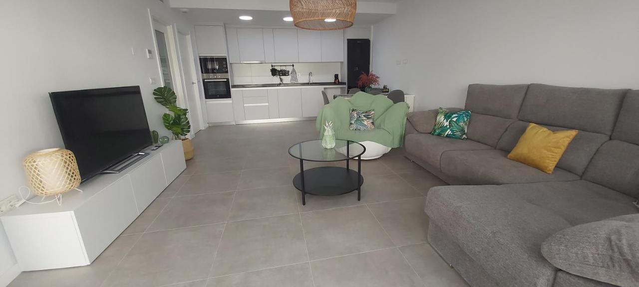 Ocean Apartament !! 1ª Linea Del Mar, Piscina, Parking, Wifi Mojacar Bagian luar foto