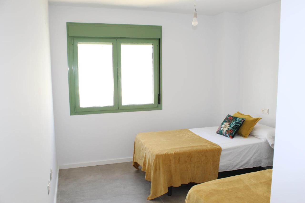Ocean Apartament !! 1ª Linea Del Mar, Piscina, Parking, Wifi Mojacar Bagian luar foto